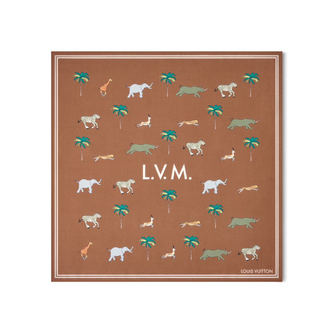 LV x The Darjeling Limited Bandana S00 - Men - Accessories | LOUIS